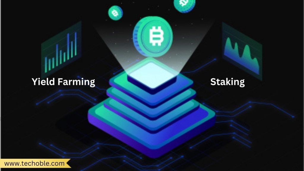 Yield Farming and Staking
