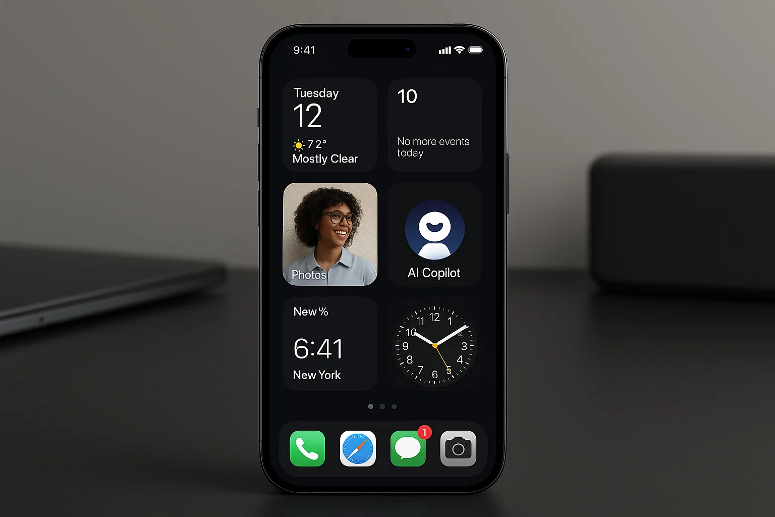 iOS 18 Updates: What’s New for Apple Users in 2025? 1 iPhone displaying iOS 18 interface with new AI and design features