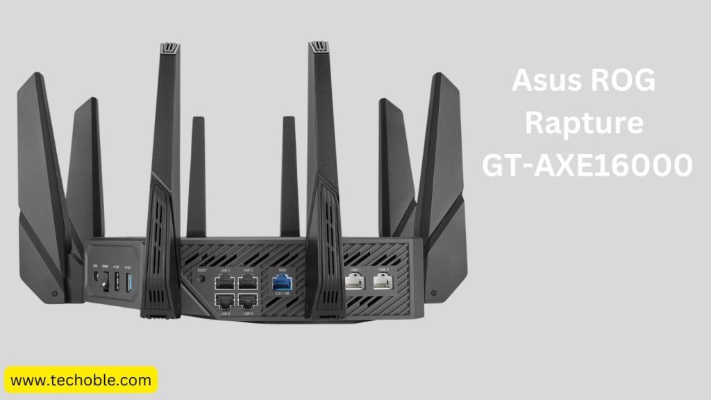 2025 Top Wireless Routers: Reviews and Recommendations 7 Asus ROG Rapture GT-AXE16000