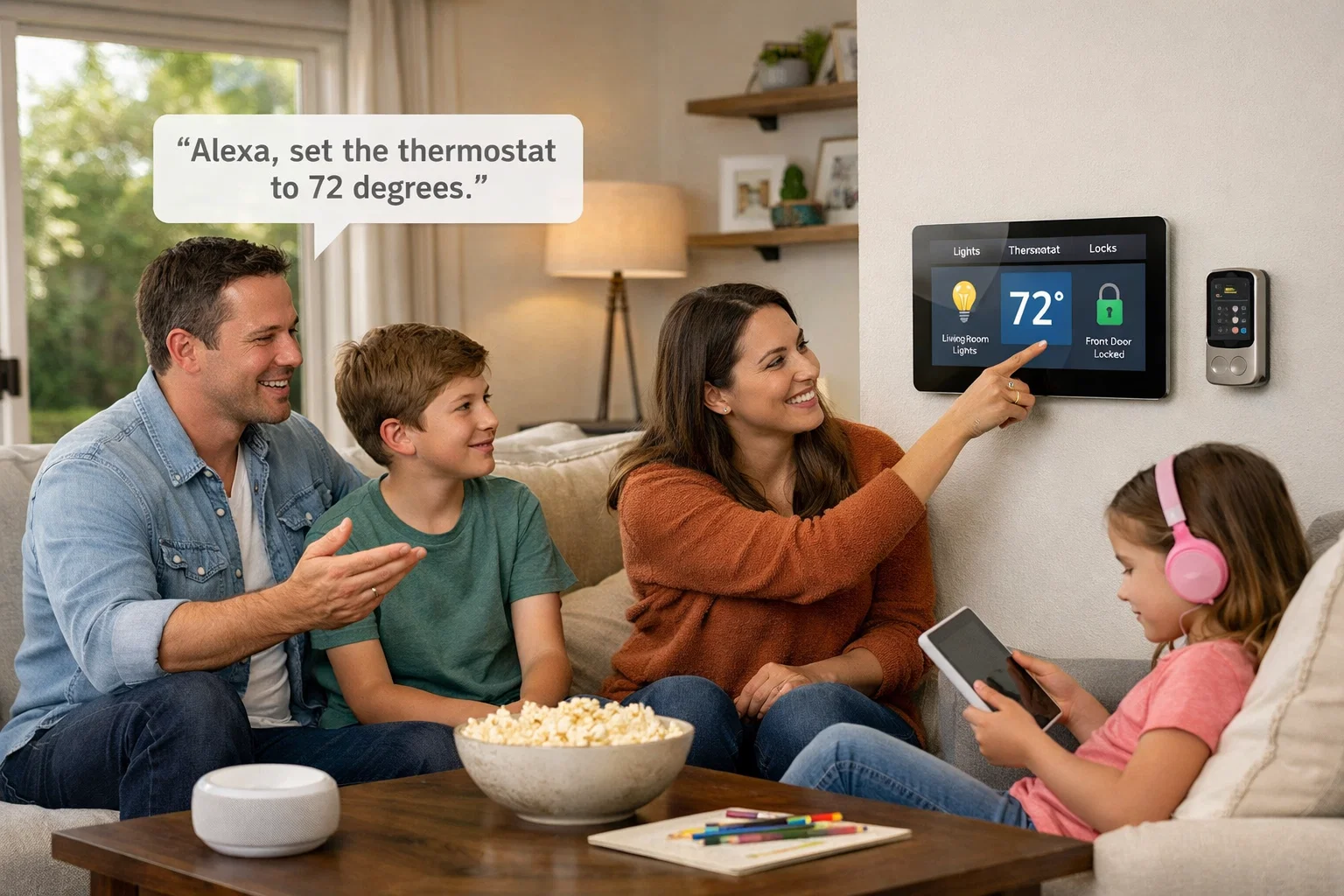 Smart Home Automation in Everyday Life
